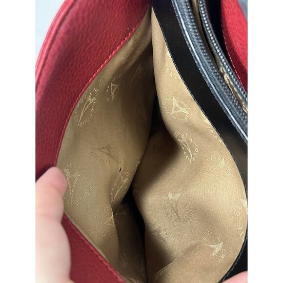 LA TOUR EIFFEL Pebble Leather Purse bucket bag tote Paris - Picture 15 of 16